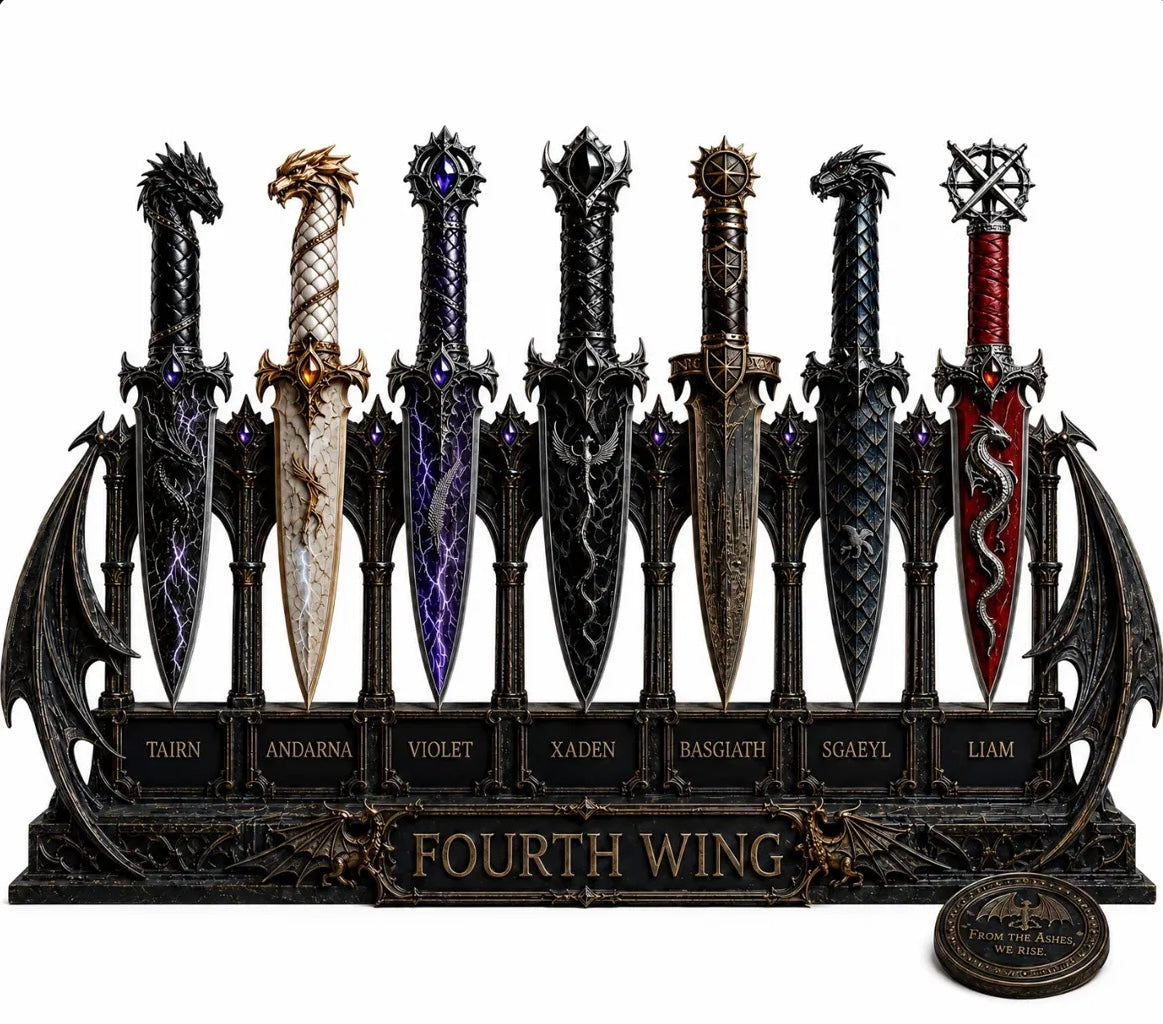 Fourth Wing - The Complete Dagger Set